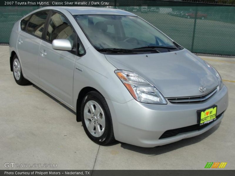 Classic Silver Metallic / Dark Gray 2007 Toyota Prius Hybrid