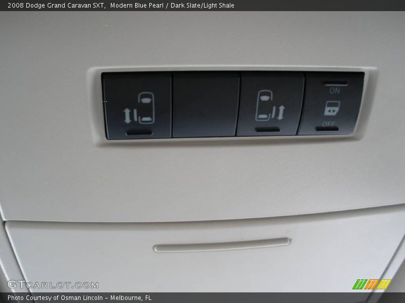 Modern Blue Pearl / Dark Slate/Light Shale 2008 Dodge Grand Caravan SXT