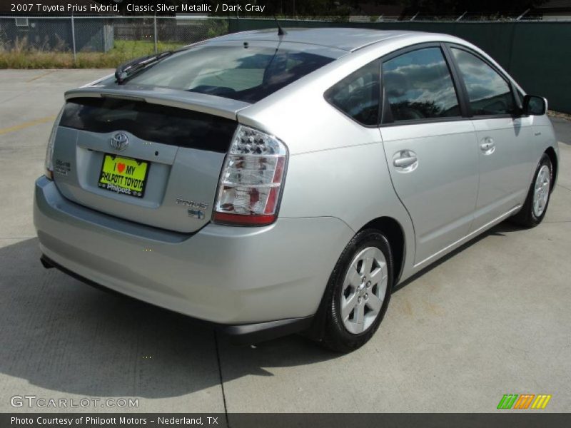 Classic Silver Metallic / Dark Gray 2007 Toyota Prius Hybrid