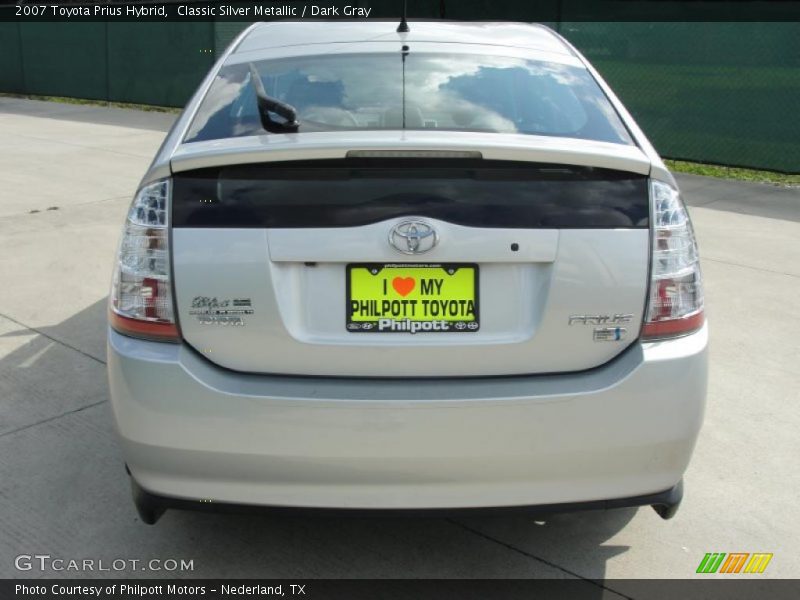 Classic Silver Metallic / Dark Gray 2007 Toyota Prius Hybrid