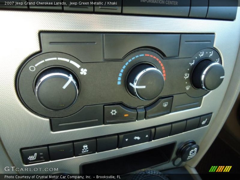 Jeep Green Metallic / Khaki 2007 Jeep Grand Cherokee Laredo