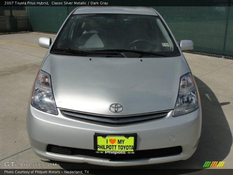 Classic Silver Metallic / Dark Gray 2007 Toyota Prius Hybrid