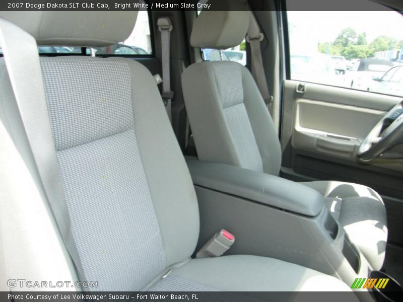 2007 Dakota SLT Club Cab Medium Slate Gray Interior