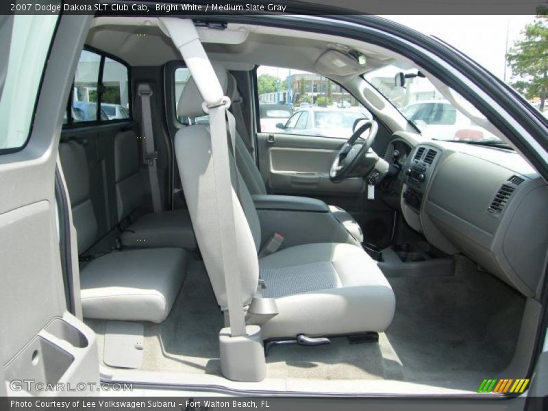  2007 Dakota SLT Club Cab Medium Slate Gray Interior