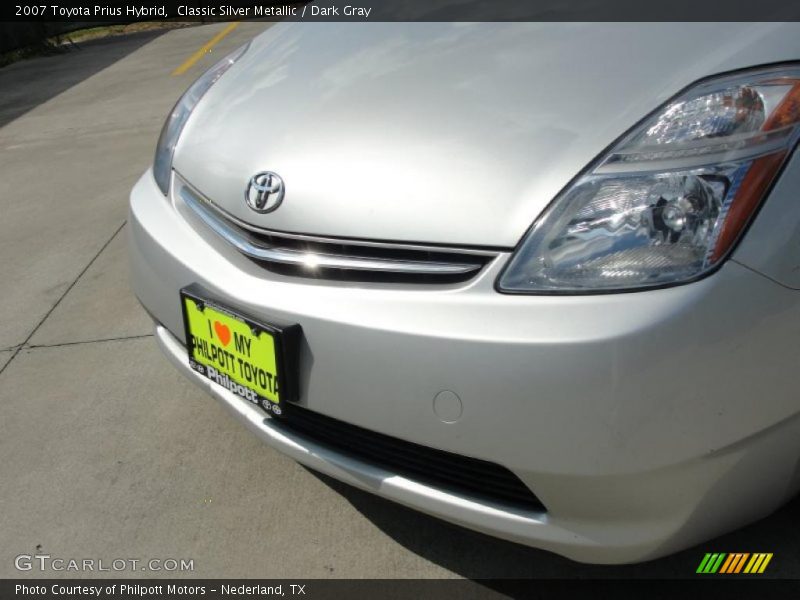 Classic Silver Metallic / Dark Gray 2007 Toyota Prius Hybrid