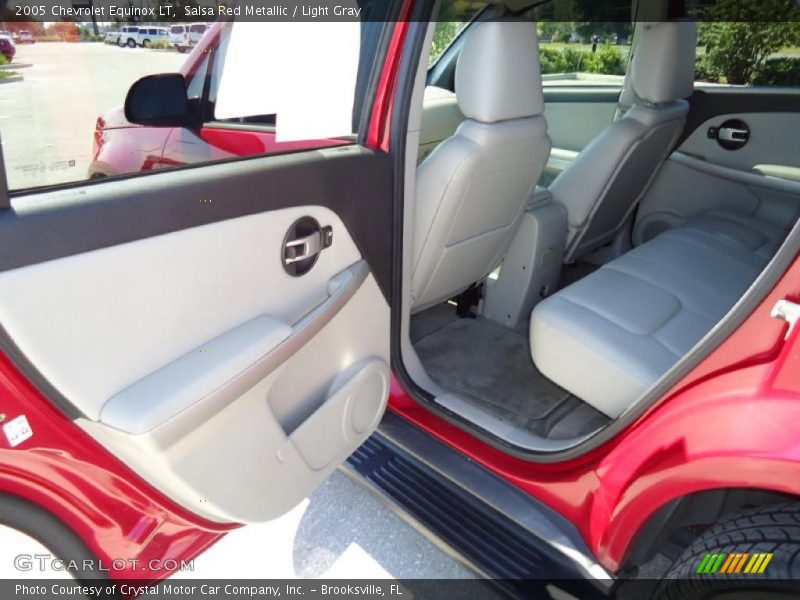 Salsa Red Metallic / Light Gray 2005 Chevrolet Equinox LT