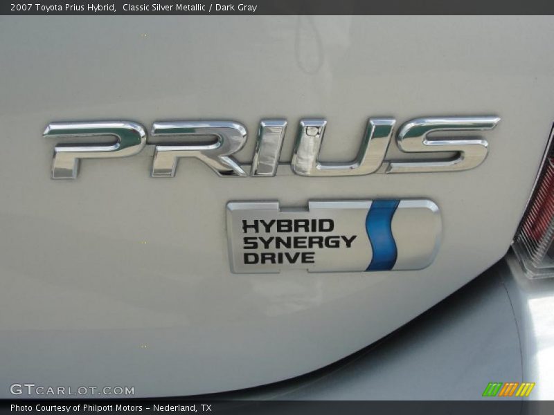 Classic Silver Metallic / Dark Gray 2007 Toyota Prius Hybrid