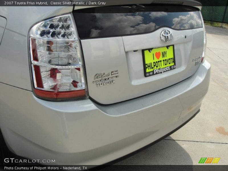Classic Silver Metallic / Dark Gray 2007 Toyota Prius Hybrid