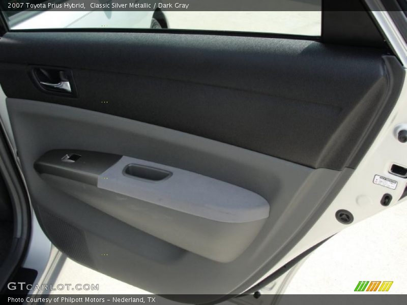 Classic Silver Metallic / Dark Gray 2007 Toyota Prius Hybrid