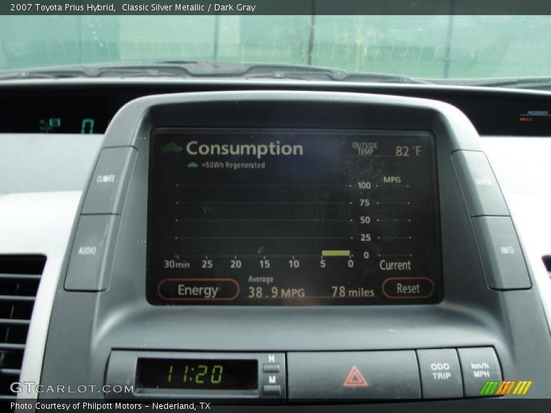 Classic Silver Metallic / Dark Gray 2007 Toyota Prius Hybrid