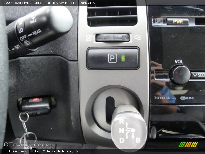 Classic Silver Metallic / Dark Gray 2007 Toyota Prius Hybrid