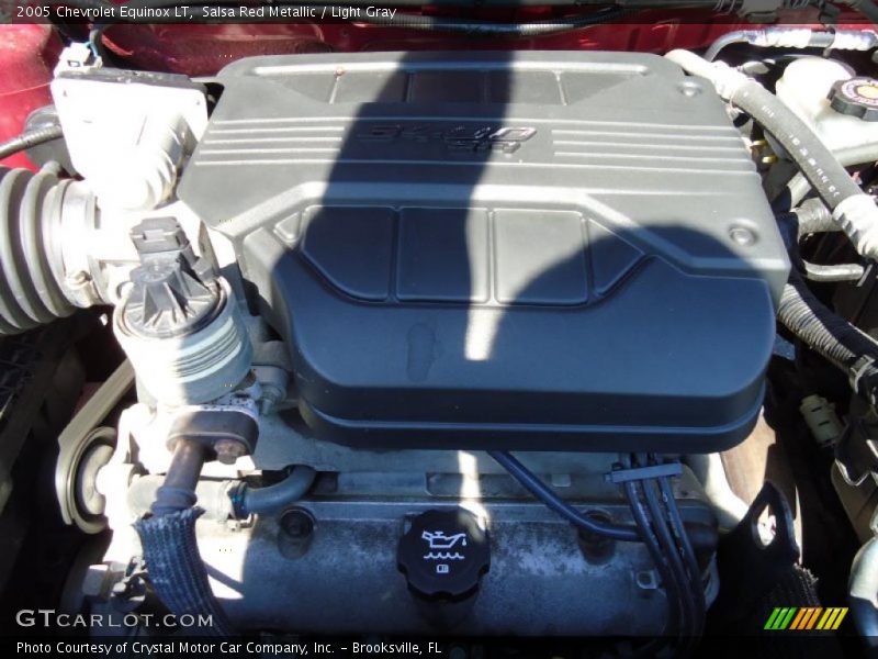 Salsa Red Metallic / Light Gray 2005 Chevrolet Equinox LT