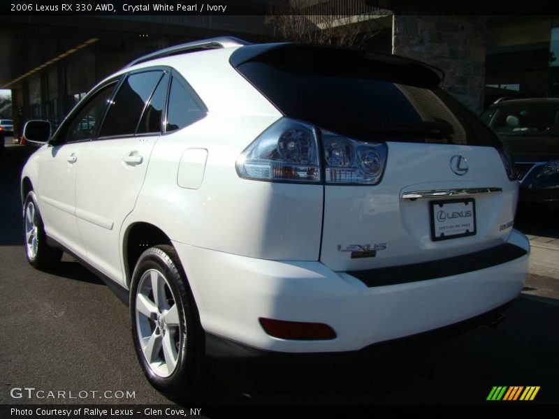 Crystal White Pearl / Ivory 2006 Lexus RX 330 AWD