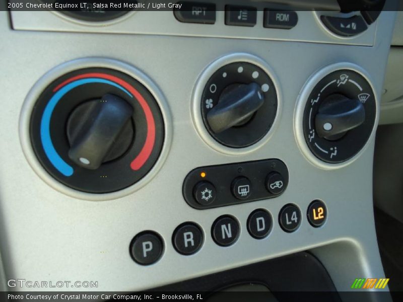Salsa Red Metallic / Light Gray 2005 Chevrolet Equinox LT