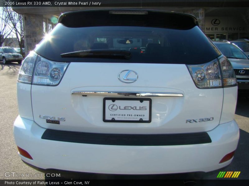 Crystal White Pearl / Ivory 2006 Lexus RX 330 AWD