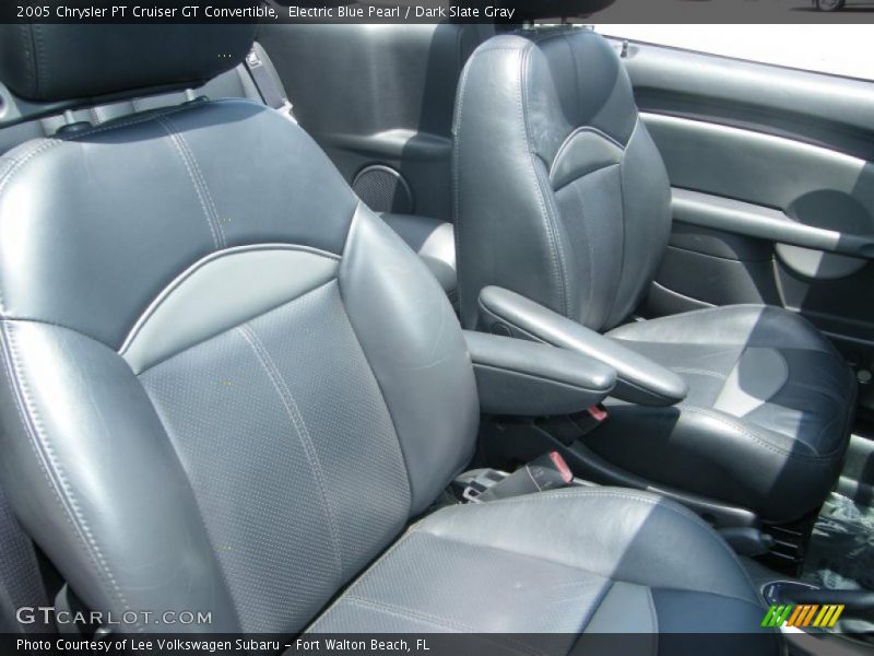 Electric Blue Pearl / Dark Slate Gray 2005 Chrysler PT Cruiser GT Convertible