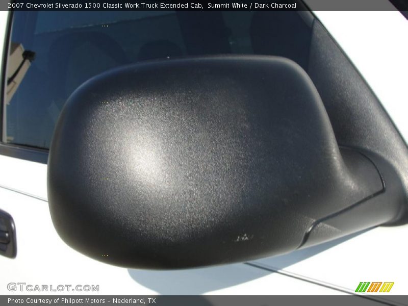 Summit White / Dark Charcoal 2007 Chevrolet Silverado 1500 Classic Work Truck Extended Cab