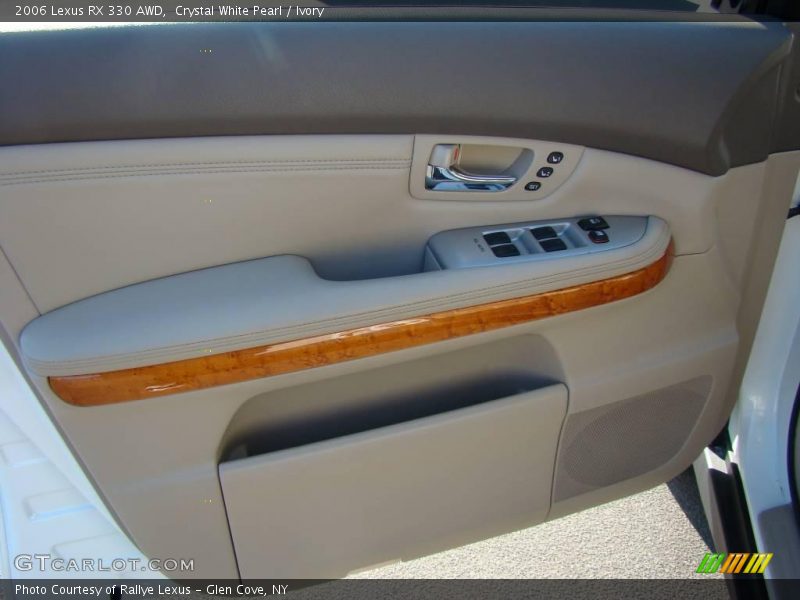 Crystal White Pearl / Ivory 2006 Lexus RX 330 AWD