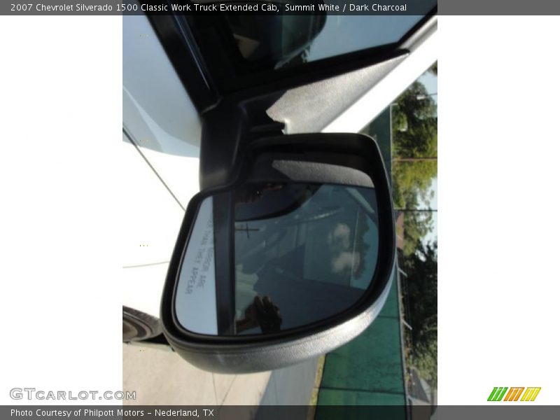 Summit White / Dark Charcoal 2007 Chevrolet Silverado 1500 Classic Work Truck Extended Cab