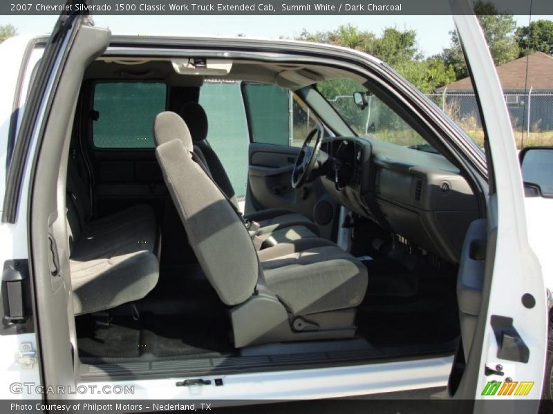 Summit White / Dark Charcoal 2007 Chevrolet Silverado 1500 Classic Work Truck Extended Cab