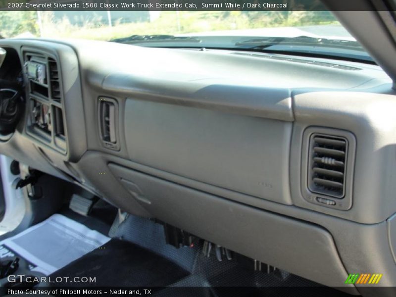 Summit White / Dark Charcoal 2007 Chevrolet Silverado 1500 Classic Work Truck Extended Cab