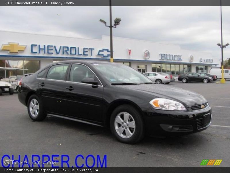 Black / Ebony 2010 Chevrolet Impala LT