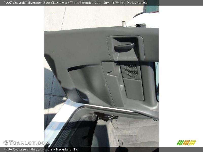 Summit White / Dark Charcoal 2007 Chevrolet Silverado 1500 Classic Work Truck Extended Cab
