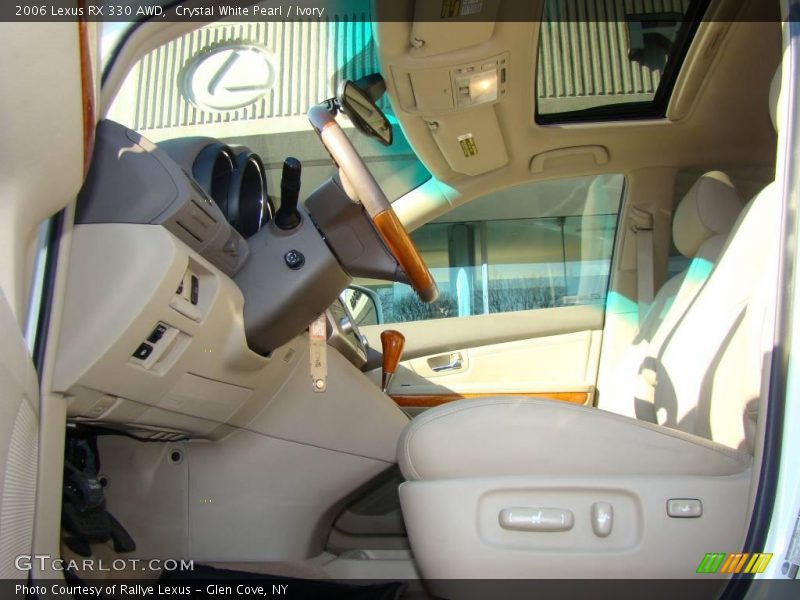 Crystal White Pearl / Ivory 2006 Lexus RX 330 AWD