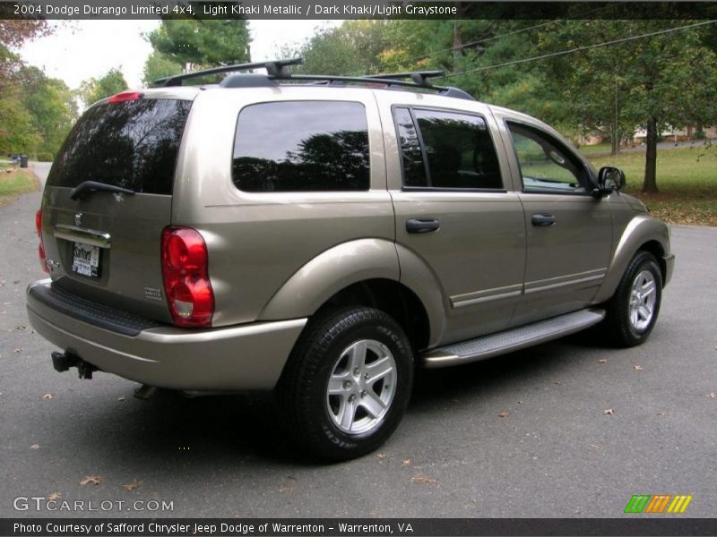 Light Khaki Metallic / Dark Khaki/Light Graystone 2004 Dodge Durango Limited 4x4