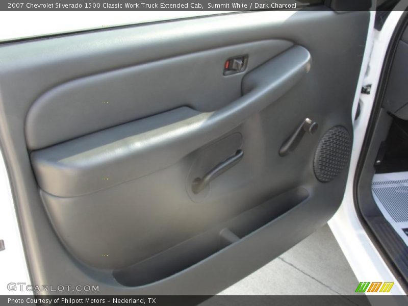 Summit White / Dark Charcoal 2007 Chevrolet Silverado 1500 Classic Work Truck Extended Cab