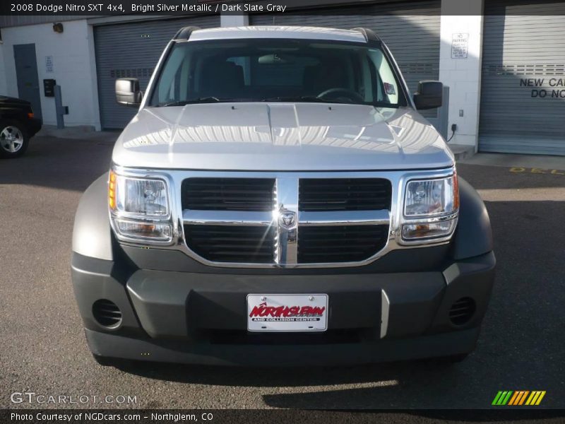 Bright Silver Metallic / Dark Slate Gray 2008 Dodge Nitro SXT 4x4