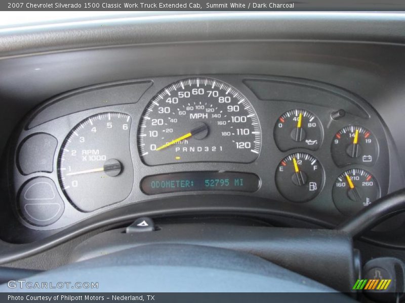 Summit White / Dark Charcoal 2007 Chevrolet Silverado 1500 Classic Work Truck Extended Cab