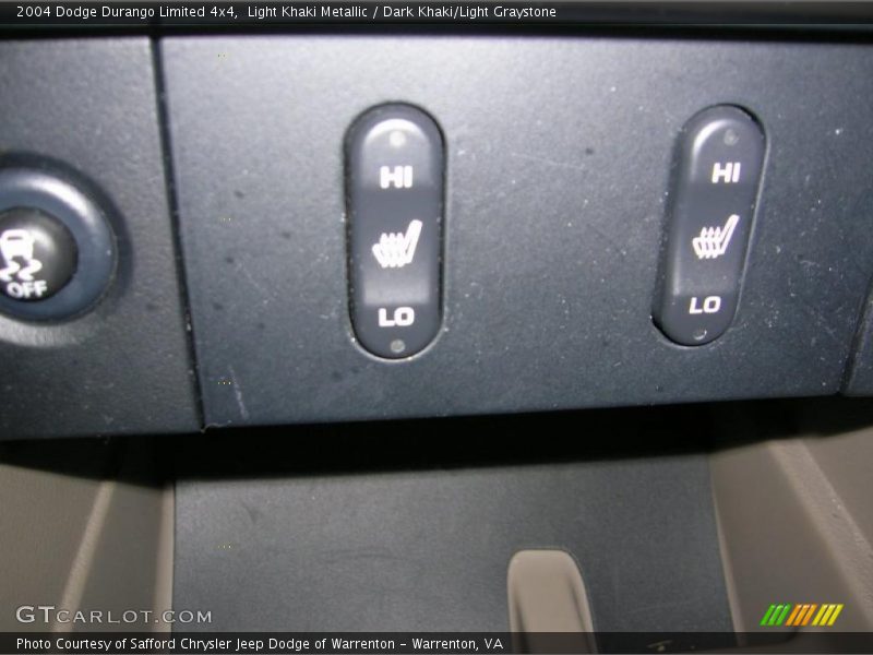 Light Khaki Metallic / Dark Khaki/Light Graystone 2004 Dodge Durango Limited 4x4