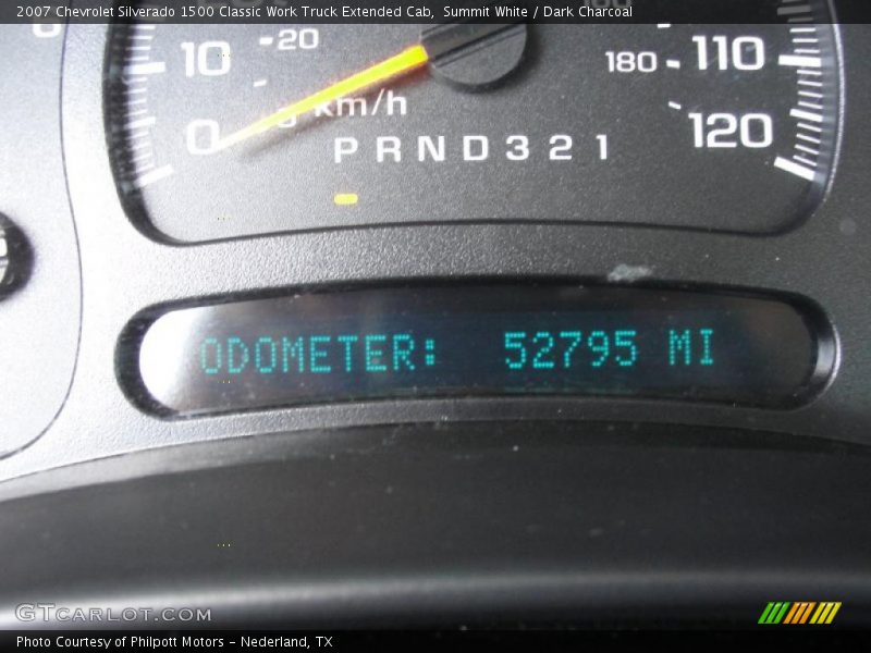 Summit White / Dark Charcoal 2007 Chevrolet Silverado 1500 Classic Work Truck Extended Cab