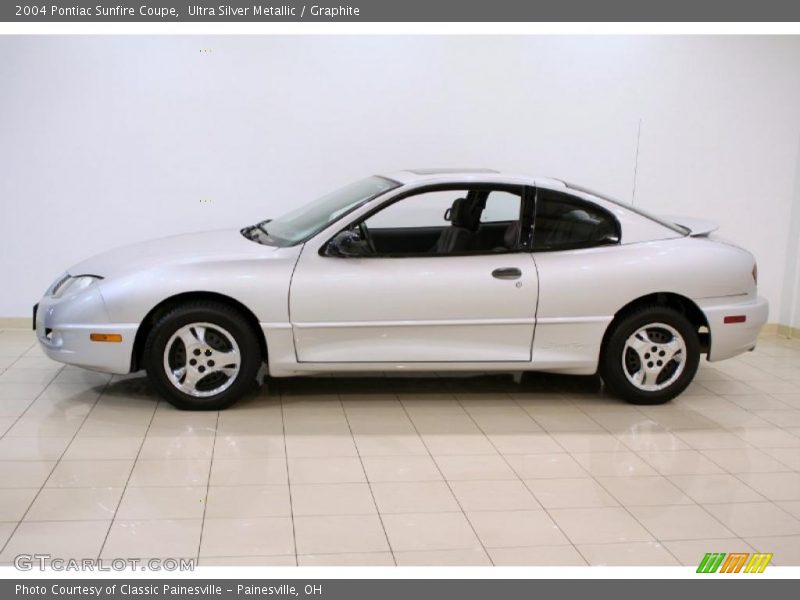 Ultra Silver Metallic / Graphite 2004 Pontiac Sunfire Coupe
