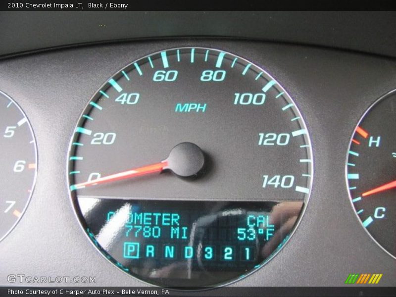 Black / Ebony 2010 Chevrolet Impala LT