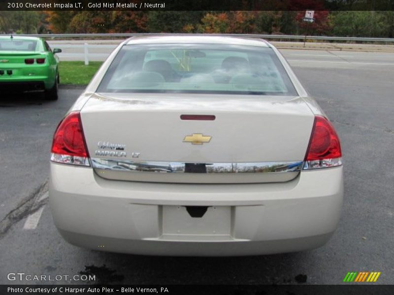 Gold Mist Metallic / Neutral 2010 Chevrolet Impala LT