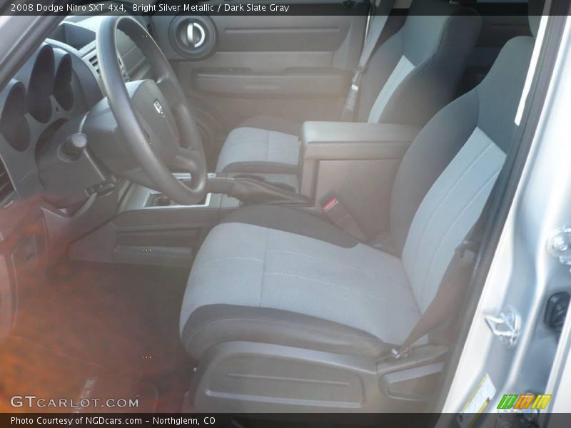 Bright Silver Metallic / Dark Slate Gray 2008 Dodge Nitro SXT 4x4