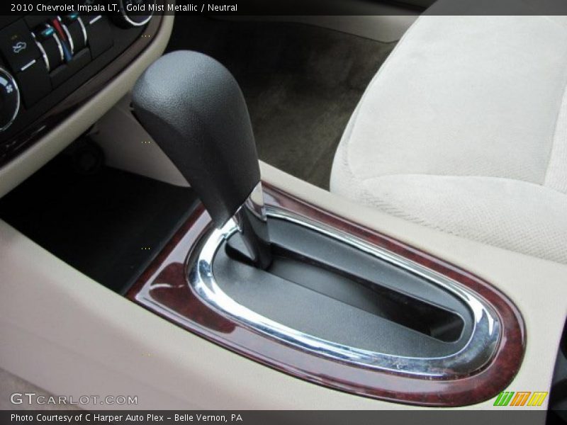 Gold Mist Metallic / Neutral 2010 Chevrolet Impala LT