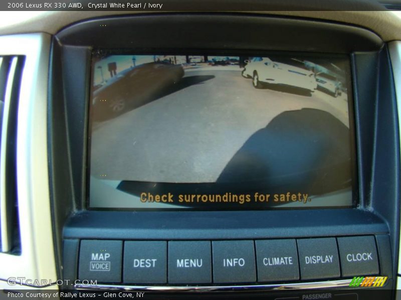 Crystal White Pearl / Ivory 2006 Lexus RX 330 AWD