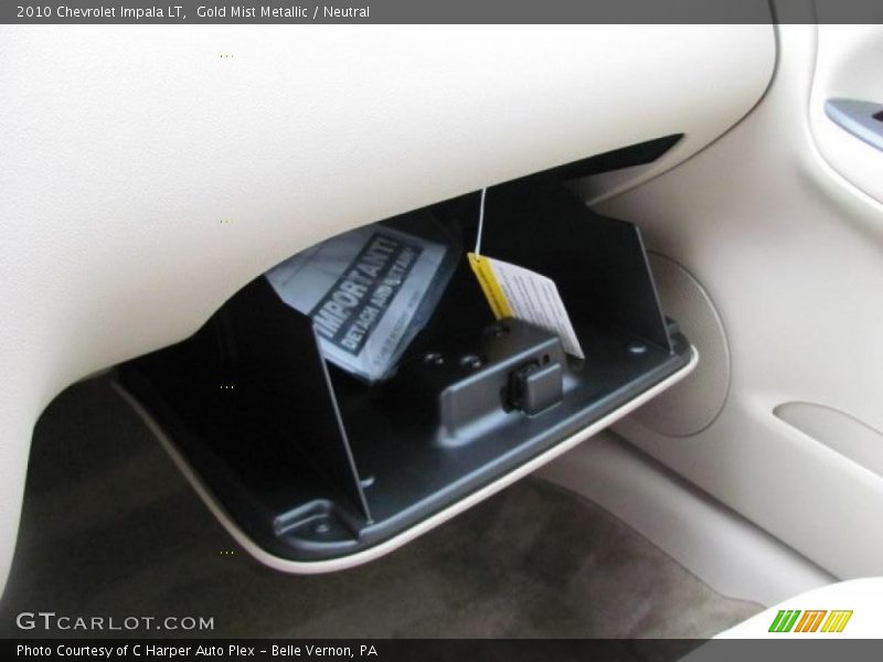 Gold Mist Metallic / Neutral 2010 Chevrolet Impala LT