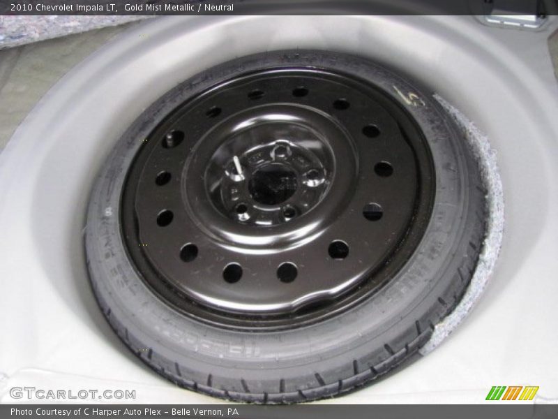 Gold Mist Metallic / Neutral 2010 Chevrolet Impala LT