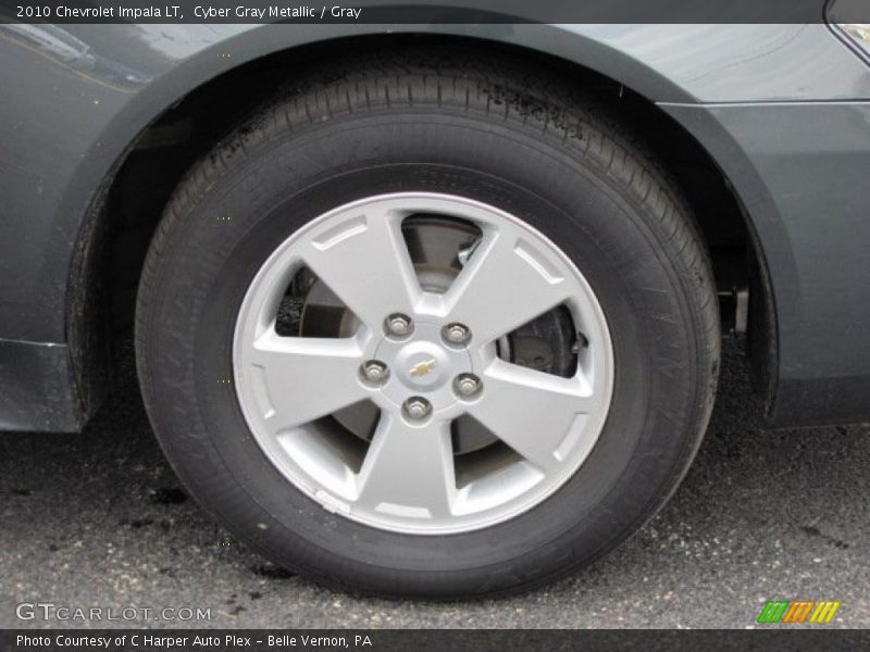 Cyber Gray Metallic / Gray 2010 Chevrolet Impala LT