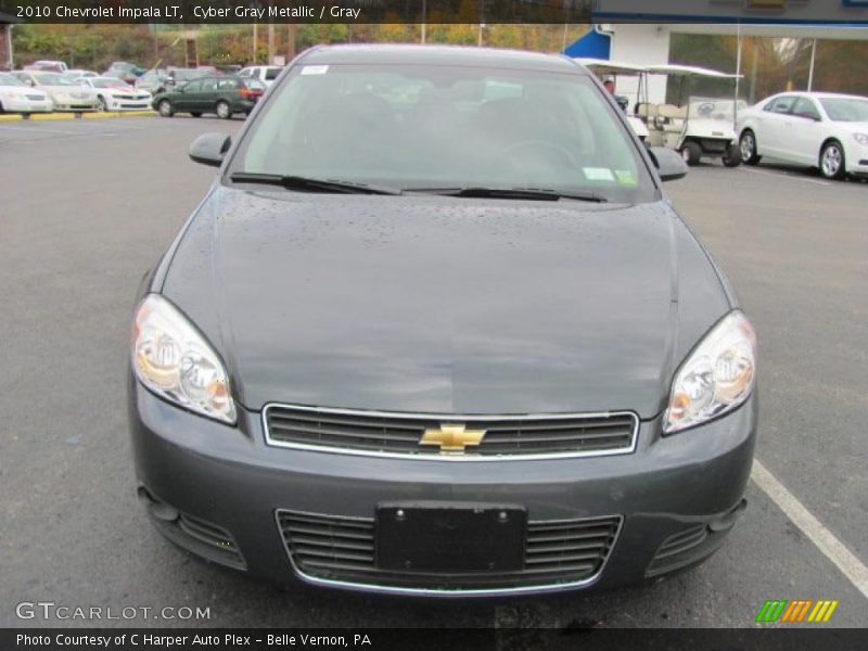 Cyber Gray Metallic / Gray 2010 Chevrolet Impala LT
