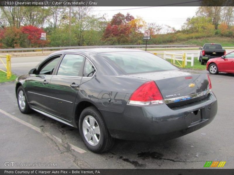 Cyber Gray Metallic / Gray 2010 Chevrolet Impala LT