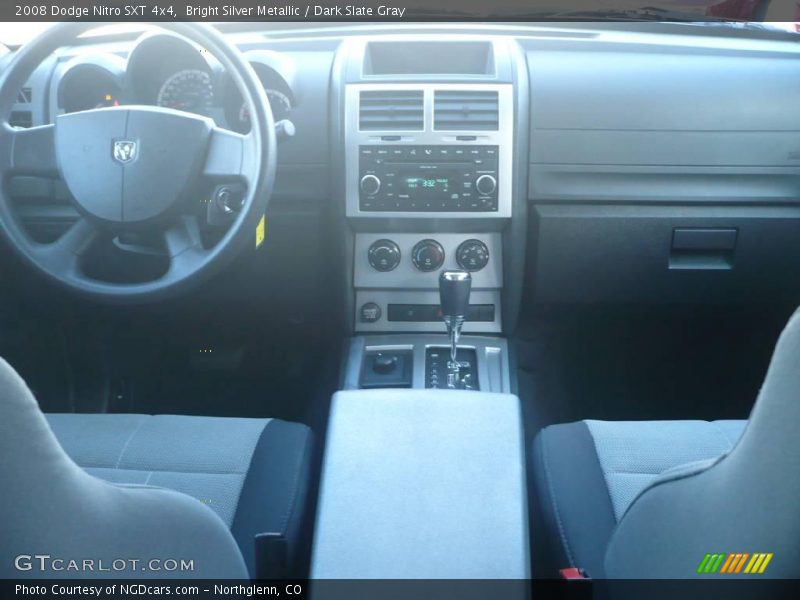 Bright Silver Metallic / Dark Slate Gray 2008 Dodge Nitro SXT 4x4