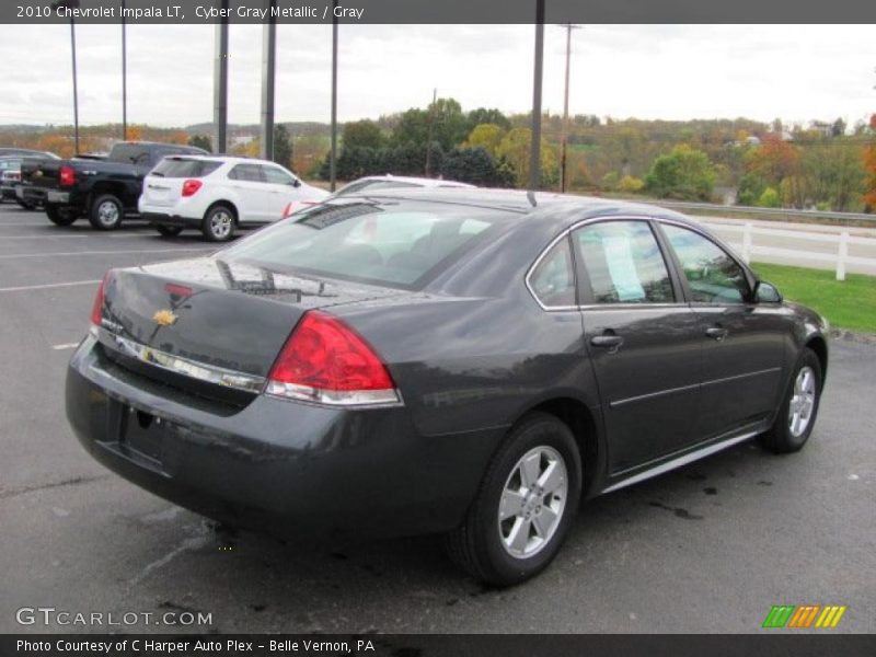 Cyber Gray Metallic / Gray 2010 Chevrolet Impala LT