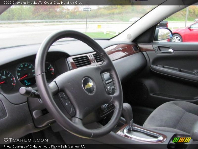 Cyber Gray Metallic / Gray 2010 Chevrolet Impala LT