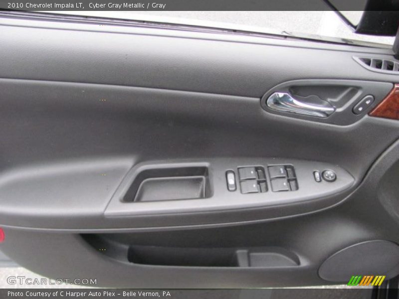 Cyber Gray Metallic / Gray 2010 Chevrolet Impala LT
