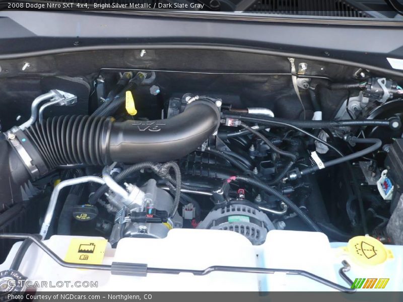 Bright Silver Metallic / Dark Slate Gray 2008 Dodge Nitro SXT 4x4